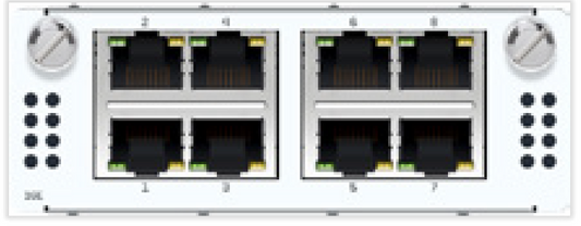 Sophos 8 port GE copper Flexi Port module (for all XGS Rackmount models)
