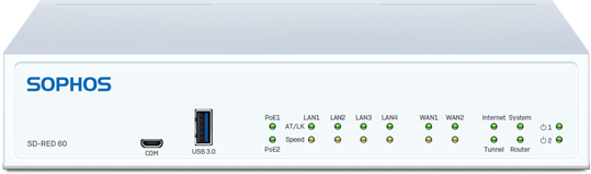 Sophos SD-RED 60 Rev.1 Appliance (US power supply)