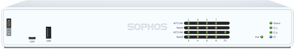 Sophos XGS 116 Next-Gen Firewall with Standard Protection, 1-Year (US Power Cord)
